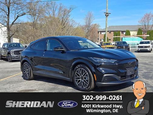 Shadow Black 2025 Ford Mustang Mach-E Premium
