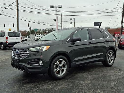 Forged Green 2022 Ford Edge SEL