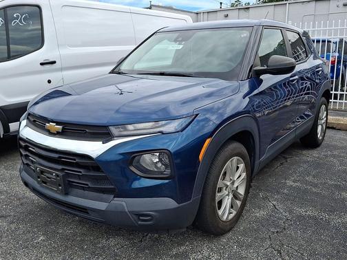 Pacific Blue Metallic 2021 Chevrolet Trailblazer LS