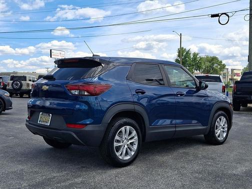 Pacific Blue Metallic 2021 Chevrolet Trailblazer LS