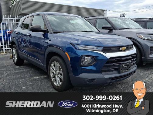 Pacific Blue Metallic 2021 Chevrolet Trailblazer LS