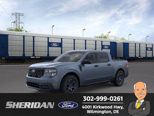 Azure Gray Metallic Tri-Coat 2026 Ford Maverick XLT