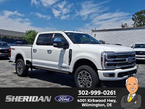 Star White Metallic Tri-Coat 2026 Ford F-250 Platinum