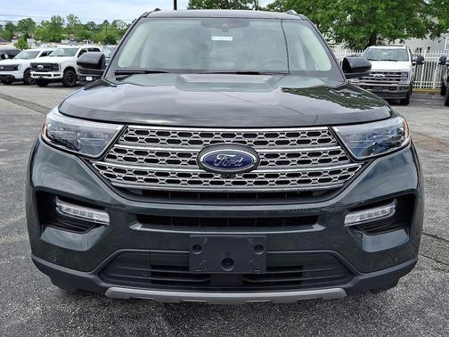 Forged Green Metallic 2023 Ford Explorer Limited
