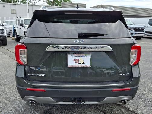 Forged Green Metallic 2023 Ford Explorer Limited