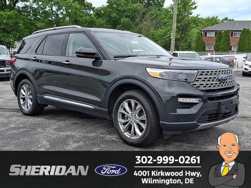 Forged Green Metallic 2023 Ford Explorer Limited