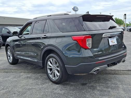 Forged Green Metallic 2023 Ford Explorer Limited
