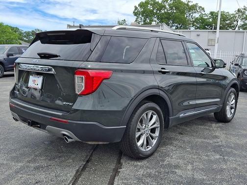 Forged Green Metallic 2023 Ford Explorer Limited