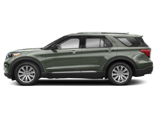 Forged Green Metallic 2023 Ford Explorer Limited