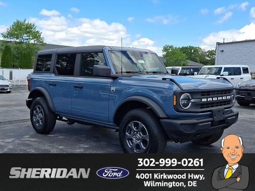 Azure Gray Metallic Tri-Coat 2025 Ford Bronco Big Bend