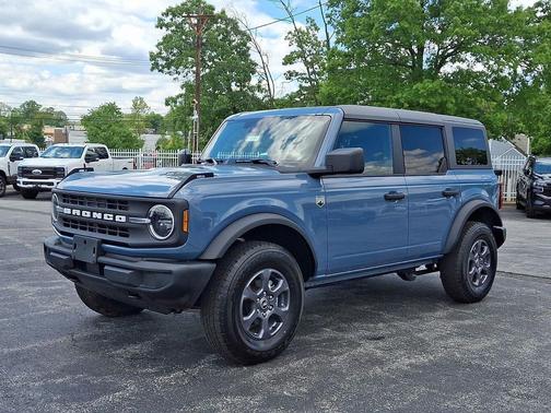Azure Gray Metallic Tri-Coat 2025 Ford Bronco Big Bend