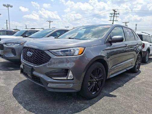 Carbonized Gray Metallic 2024 Ford Edge ST Line