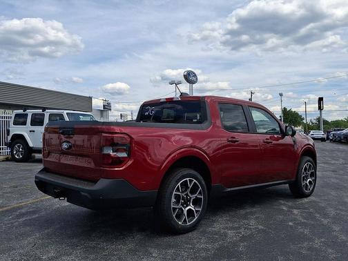 Ruby Red Metallic Tinted Clearcoat 2026 Ford Maverick Lariat