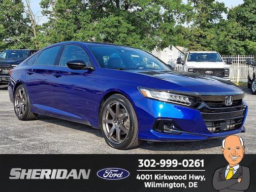 Still Night Pearl 2021 Honda Accord Sport 2.0T