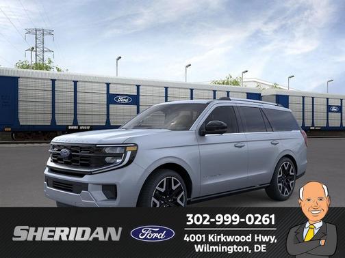 Glacier Gray Metallic Tri-Coat 2026 Ford Expedition Platinum