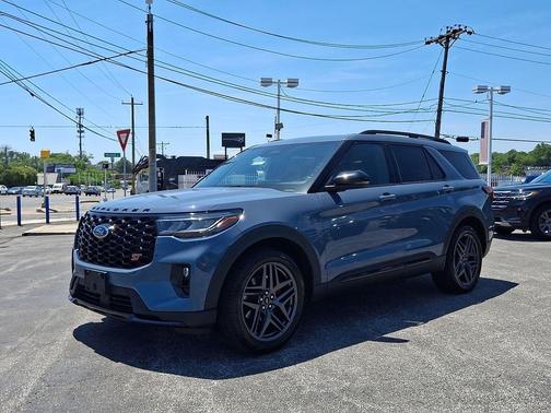 Vapor Blue 2025 Ford Explorer ST