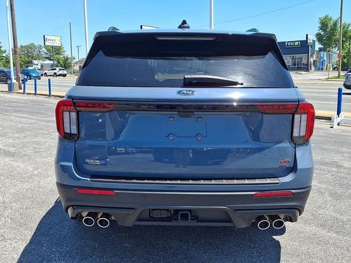 Vapor Blue 2025 Ford Explorer ST