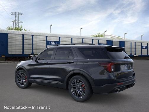 Agate Black Metallic 2026 Ford Explorer ST