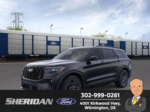 Agate Black Metallic 2026 Ford Explorer ST