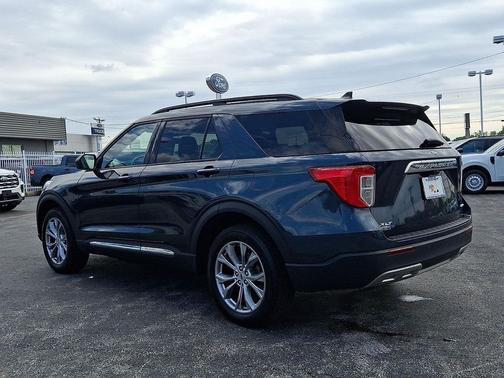 Stone Blue Metallic 2023 Ford Explorer XLT