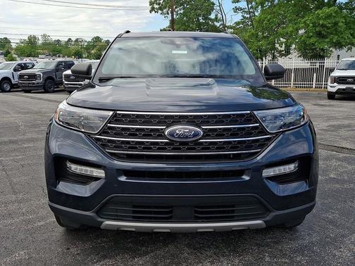 Stone Blue Metallic 2023 Ford Explorer XLT