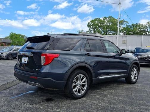 Stone Blue Metallic 2023 Ford Explorer XLT