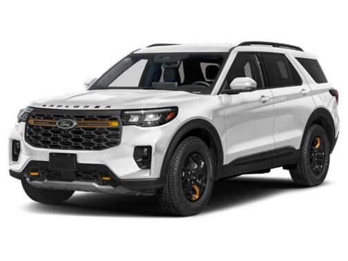 Space White Metallic 2026 Ford Explorer Tremor