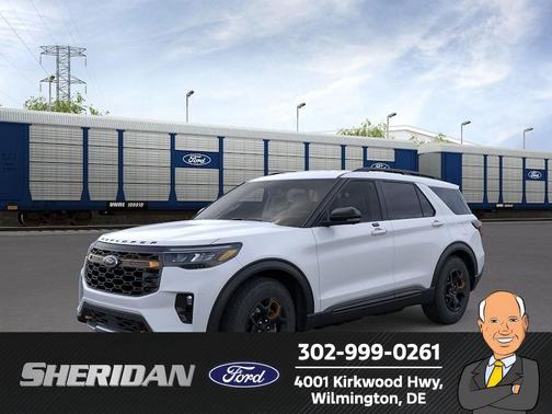 Space White Metallic 2026 Ford Explorer Tremor