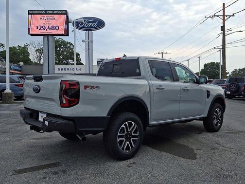 Avalanche Gray 2026 Ford Ranger LARIAT