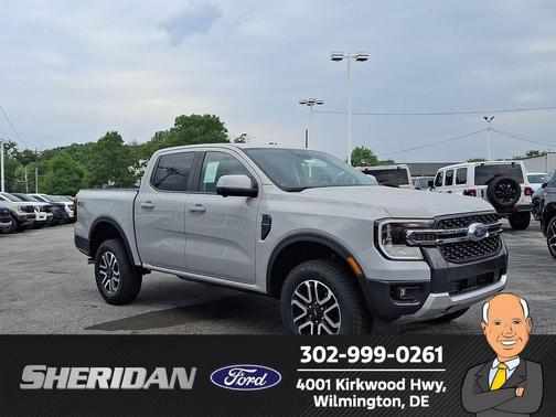 Avalanche Gray 2026 Ford Ranger LARIAT