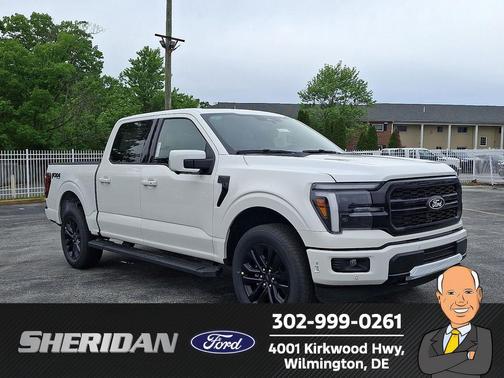 Star White Metallic Tri-Coat 2026 Ford F-150 Lariat