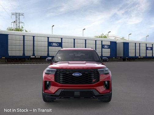 Rapid Red Metallic Tinted Clearcoat 2026 Ford Explorer ST