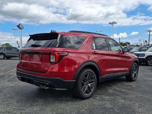 Rapid Red Metallic Tinted Clearcoat 2026 Ford Explorer ST
