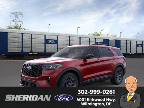 Rapid Red Metallic Tinted Clearcoat 2026 Ford Explorer ST