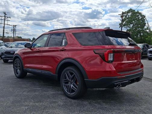 Rapid Red Metallic Tinted Clearcoat 2026 Ford Explorer ST