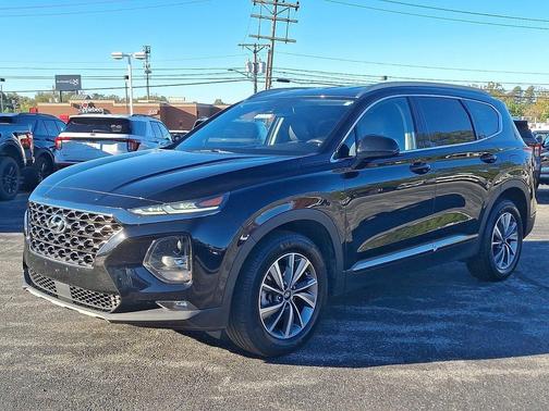 Twilight Black 2019 Hyundai SANTA FE SEL Plus 2.4