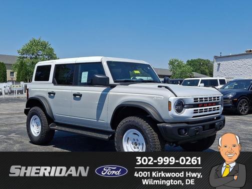 Avalanche Gray 2026 Ford Bronco Heritage Edition