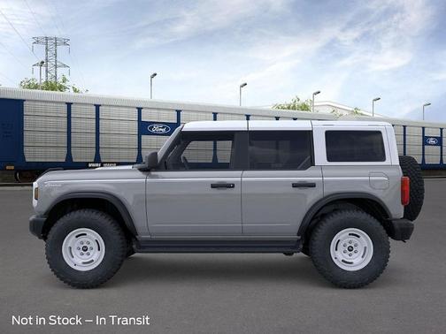 Avalanche Gray 2026 Ford Bronco Heritage Edition