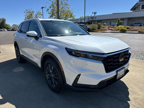 Platinum White Pearl 2026 Honda CR-V EX-L AWD