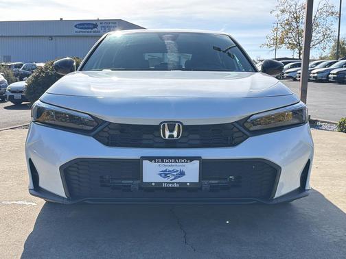 Platinum White Pearl 2026 Honda Civic Sport
