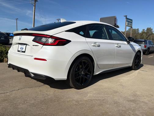 Platinum White Pearl 2026 Honda Civic Sport
