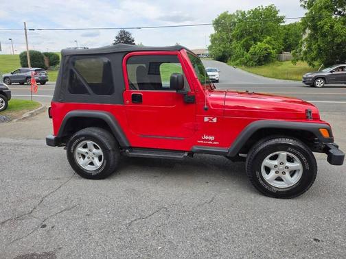Flame Red Clearcoat 2005 Jeep Wrangler X