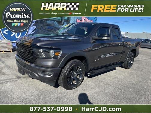 2022 RAM 1500 Big Horn Quad Cab 4x4 64' Box