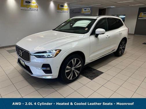 Crystal White 2022 Volvo XC60 B5 Inscription