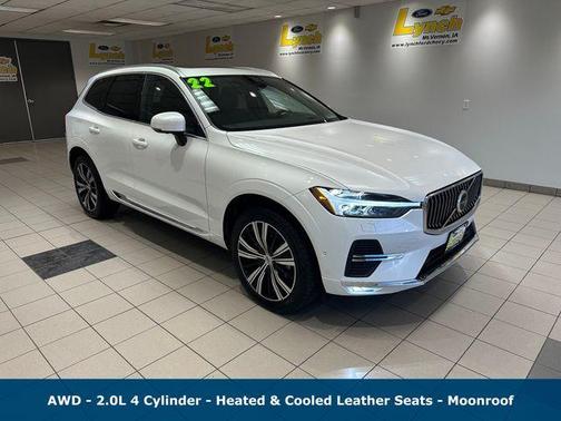 Crystal White 2022 Volvo XC60 B5 Inscription