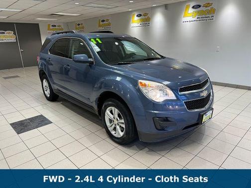 Twilight Blue Metallic 2011 Chevrolet Equinox LT SUV