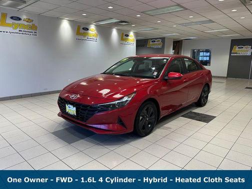 2023 Hyundai ELANTRA HEV Blue