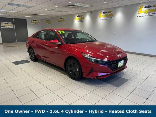 2023 Hyundai ELANTRA HEV Blue