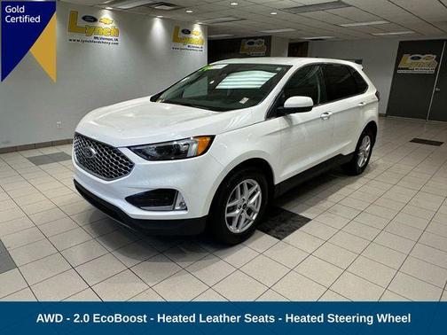White Metallic 2024 Ford Edge SEL