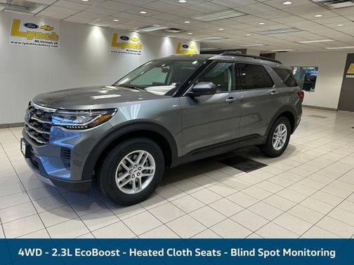 Gray 2026 Ford Explorer Active